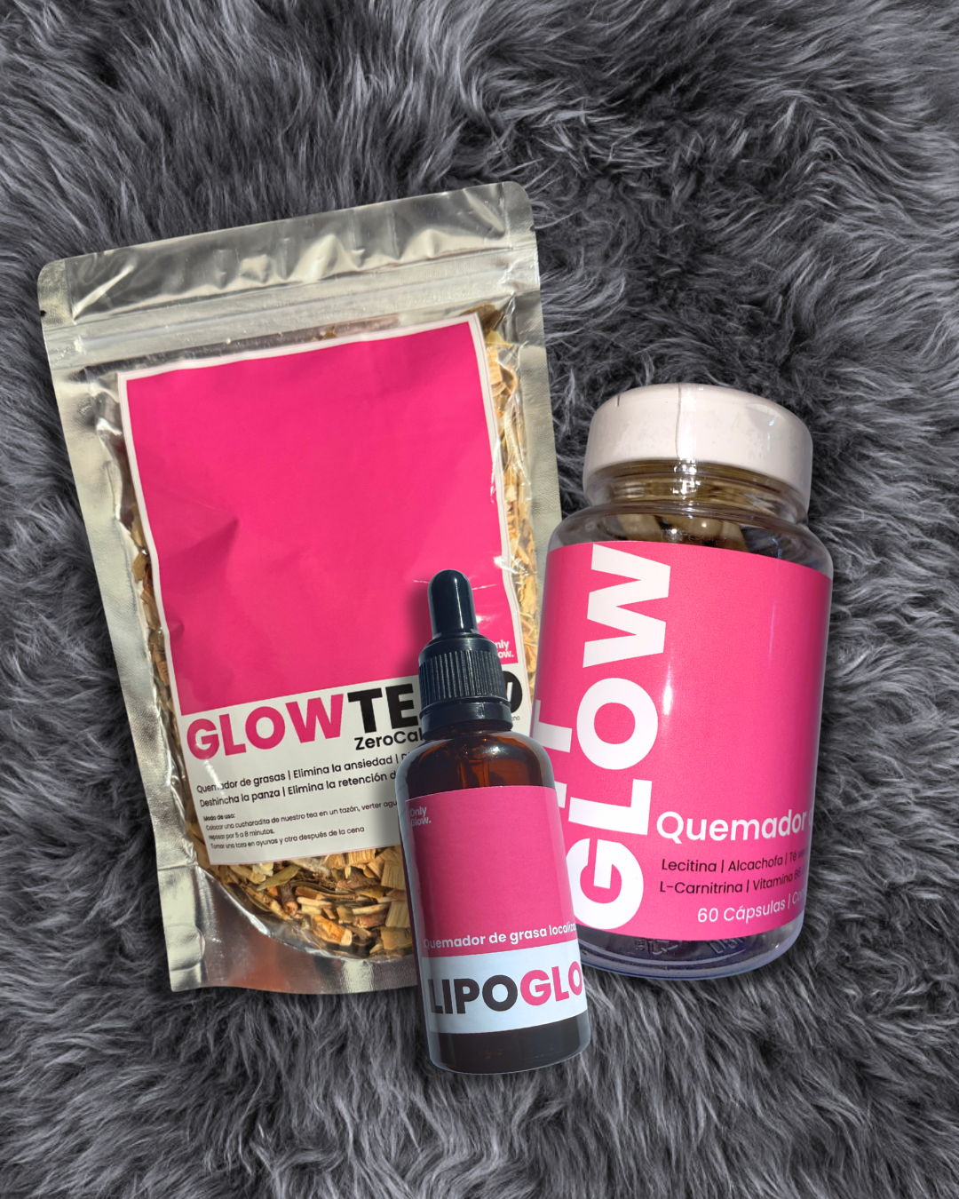 GlowTea + FitGlow + LipoGlow